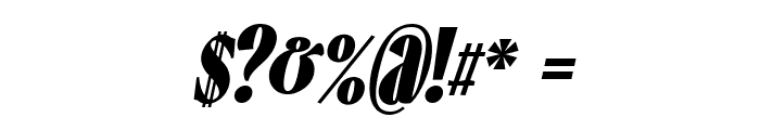 Falkin Serif Bold Ital PERSONAL Font OTHER CHARS