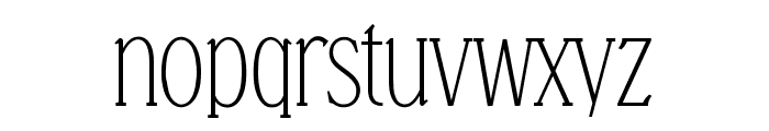Falkin Serif PERSONAL Font LOWERCASE