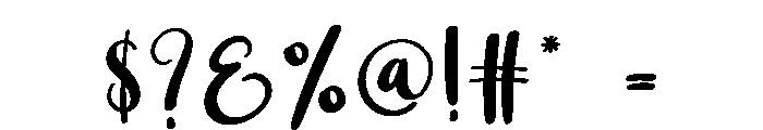 Fall Font OTHER CHARS