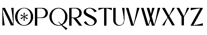 Falore DEMO Regular Font UPPERCASE