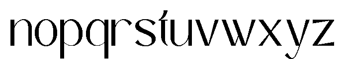 Falore DEMO Regular Font LOWERCASE