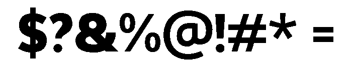 False Regular Font OTHER CHARS