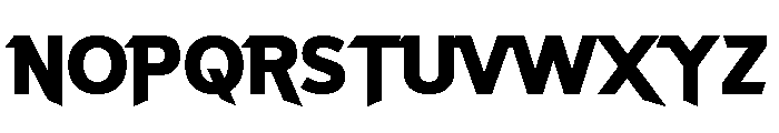 False Regular Font UPPERCASE