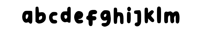 Falyadhias Handwriting  Regular Font LOWERCASE