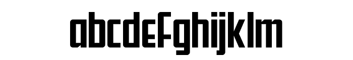 Falzon Expanded Font LOWERCASE