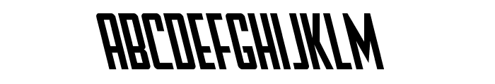 Falzon Leftalic Font UPPERCASE