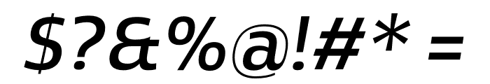 Famiar PERSONAL USE ONLY Medium Italic Font OTHER CHARS