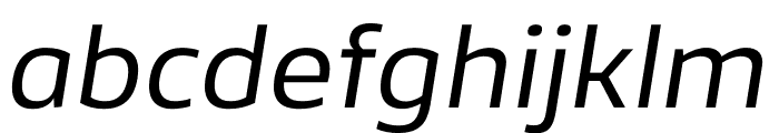 Famiar PERSONAL USE ONLY Regular Italic Font LOWERCASE