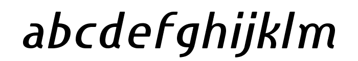 Familian Elder Oblique Font LOWERCASE