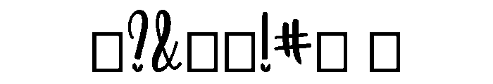 Family Farmhouse Font OTHER CHARS