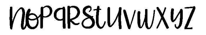 Family Farmhouse Font LOWERCASE