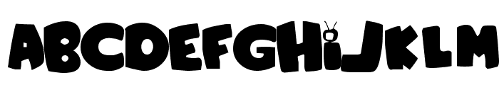 Family Guy Font UPPERCASE