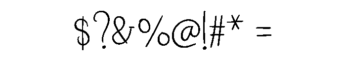 Family Vacation Font OTHER CHARS