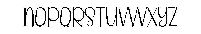 Family Vacation Font UPPERCASE