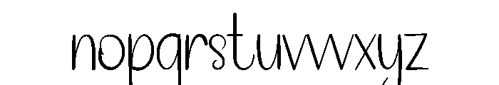 Family Vacation Font LOWERCASE