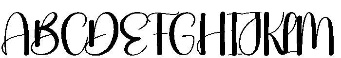 Familytime Font UPPERCASE