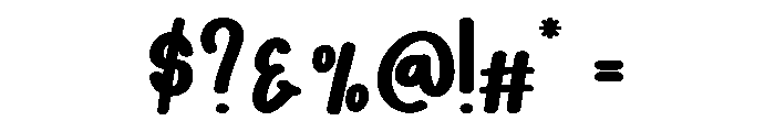 Famous Beach Font OTHER CHARS