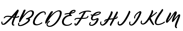 Famous-Regular Font UPPERCASE