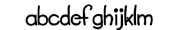 FanciHand Regular Font LOWERCASE