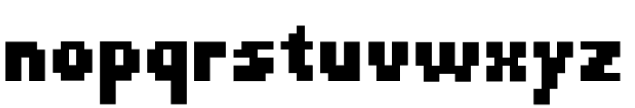 Fanda Black Font LOWERCASE