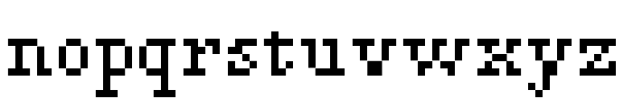 Fanda Egyptian Font LOWERCASE