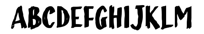 Fandory Font UPPERCASE