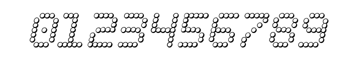 Fanfare Ticker 3D Italic Font OTHER CHARS