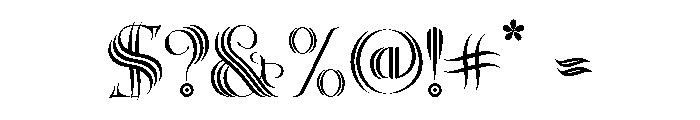 Fanfarrón Font OTHER CHARS