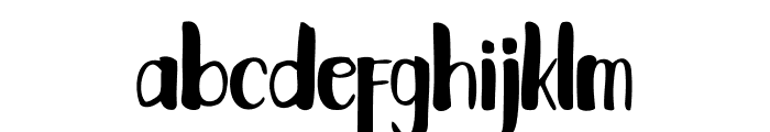Fantai Regular Font LOWERCASE
