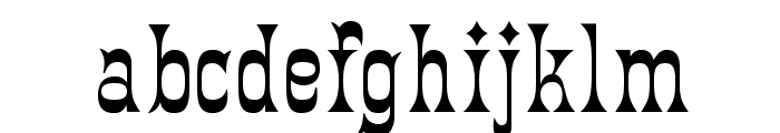 FantailOpti Font LOWERCASE