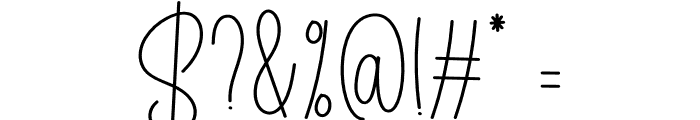 Fantasi Font OTHER CHARS