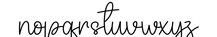 Fantasi Font LOWERCASE