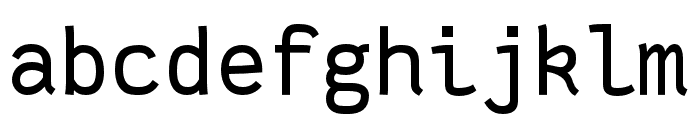 Fantasque Sans Mono Regular Font LOWERCASE