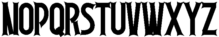 Fantastic Deception One Demo Regular Font UPPERCASE