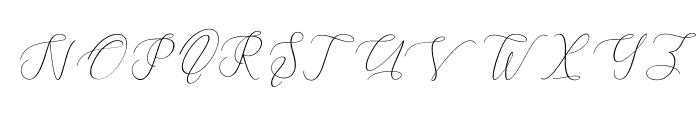 Fantastic-Italic Font UPPERCASE