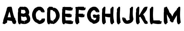 Fantastic Rock Font UPPERCASE