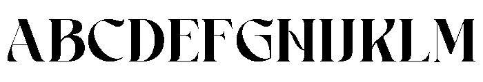 Fantasy BrooklynDEMO Regular Font UPPERCASE