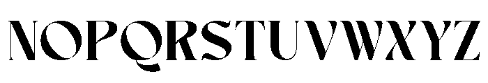 Fantasy BrooklynDEMO Regular Font UPPERCASE