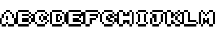 Fantasy Zone 2 DX Regular Font UPPERCASE