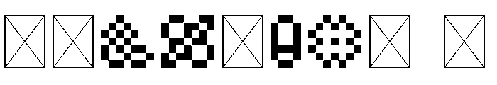 Fantasy Zone Regular Font OTHER CHARS