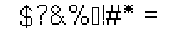 FantasyDraft Font OTHER CHARS