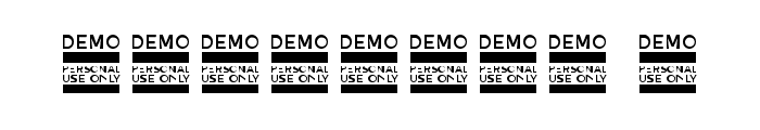 Fantica Demo Font OTHER CHARS