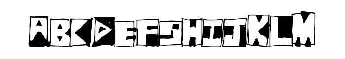 FantomBantum Font UPPERCASE