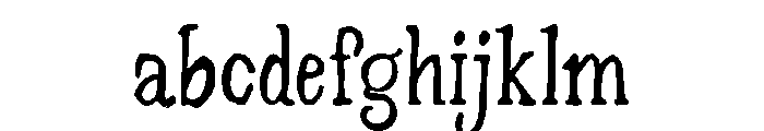 Fantores Regular FONT