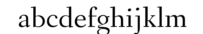 Fanwood TT Regular Font LOWERCASE
