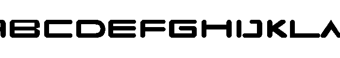 Faqro Extended Round Font UPPERCASE