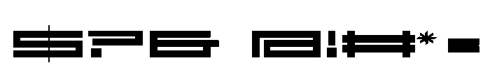 Faqro Extended Wide Font OTHER CHARS