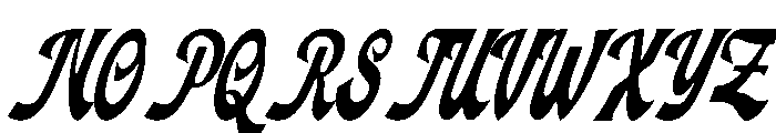 Fardiale Font UPPERCASE