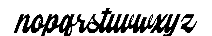 Fardiale Font LOWERCASE