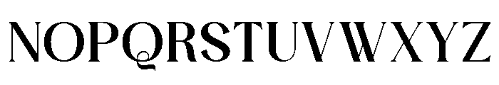 Faresty DEMO Regular Font UPPERCASE
